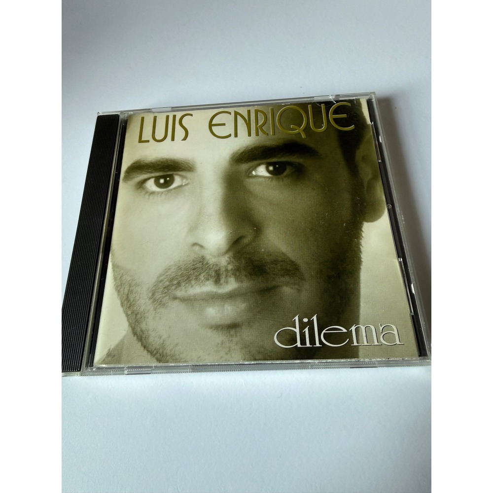Luis Enrique Dilema CD 1993 Sony Tropical Salsa Latin Music CDZ-81062